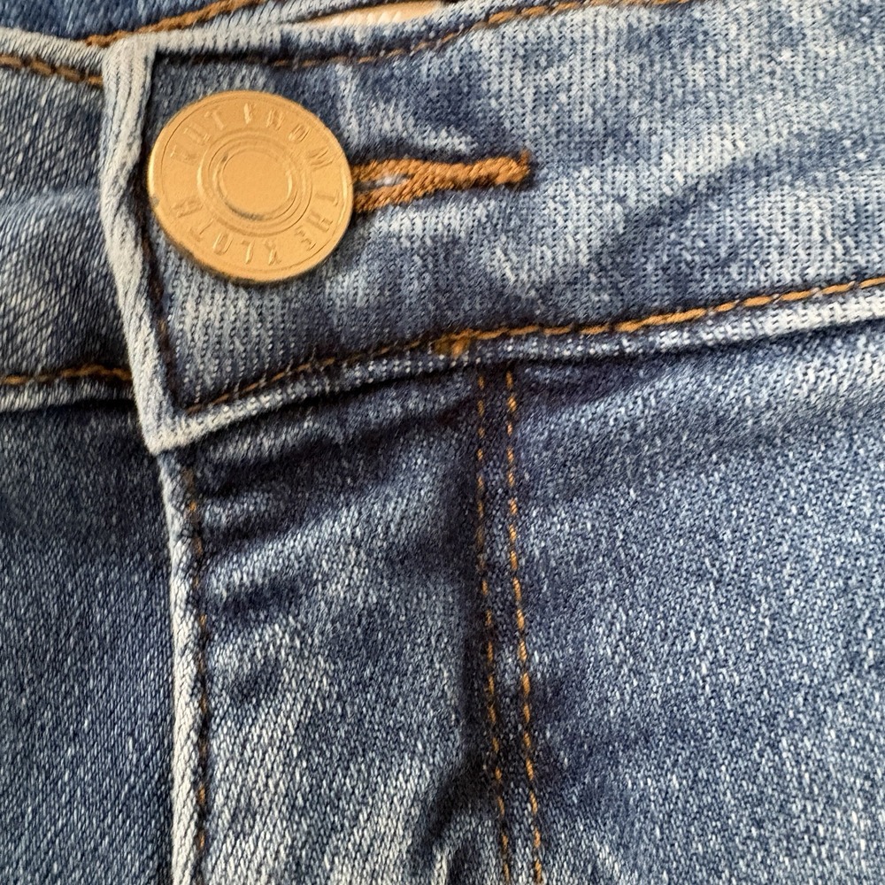 KUT from the Kloth‎ Naomi Girlfriend Jeans Plus Size 16W Stretch Straight Leg - Picture 6 of 11